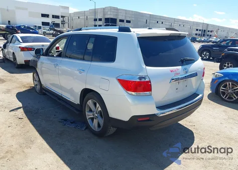 2012 Toyota Highlander Limited V6 z USA, uszkodzony, nr VIN 5TDYK3EH0CS071407